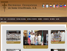 Tablet Screenshot of catequistasjc.org